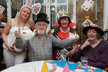 A Banbury care home has pledged funds to support the One Love Manchester Appeal at its community open day event.